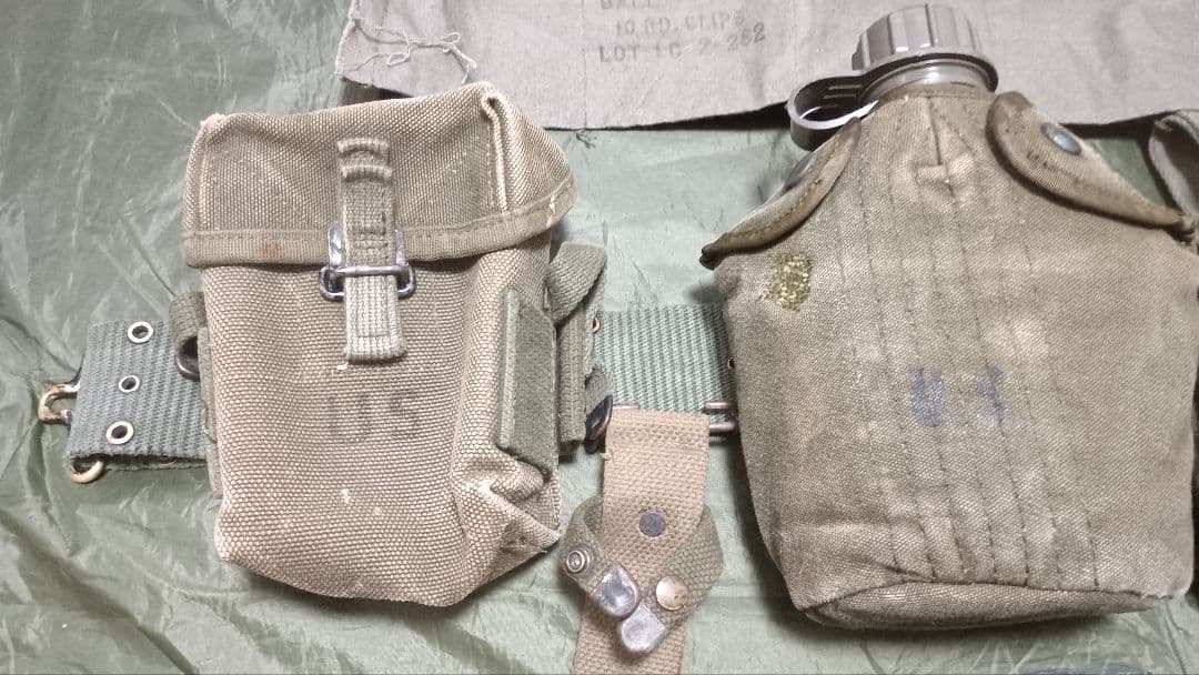 ベトナム戦争　M1956 装備まとめて コットン装備