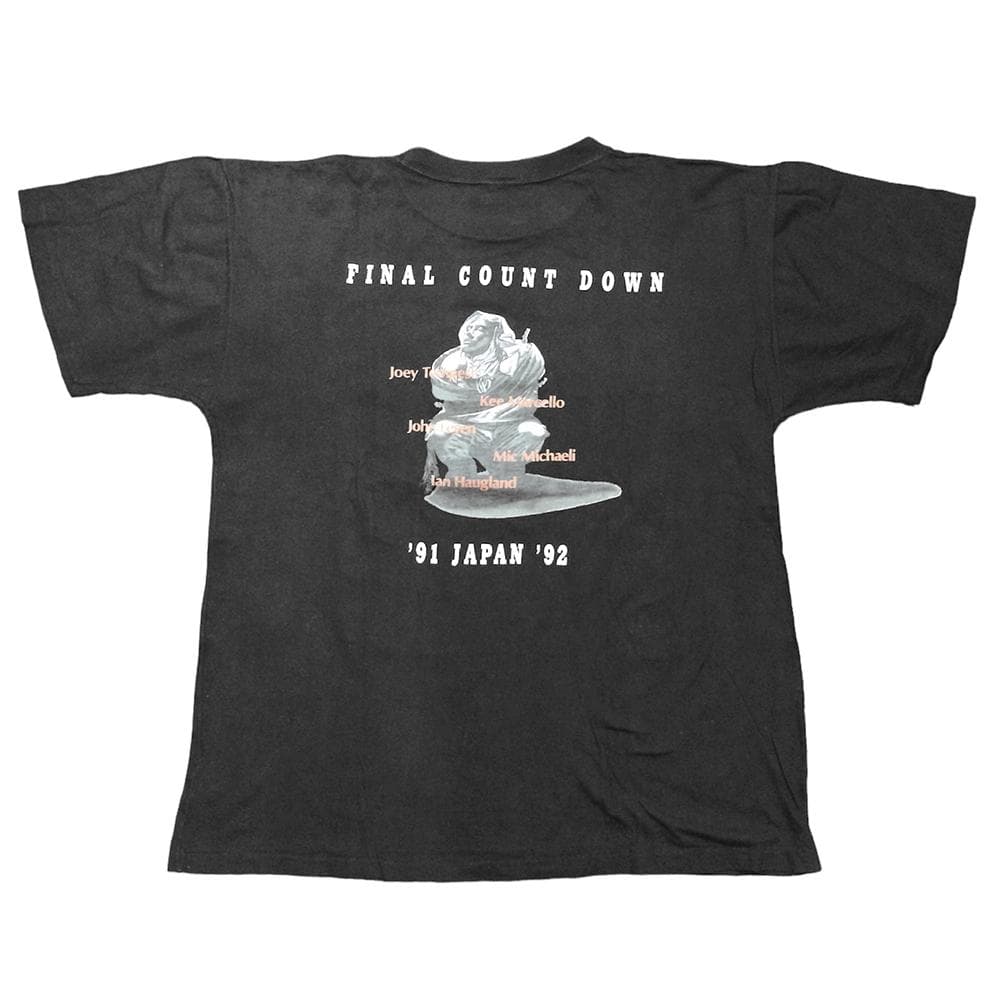 EUROPE '91-'92ジャパンツアーTシャツ 90年代ヴィンテージ