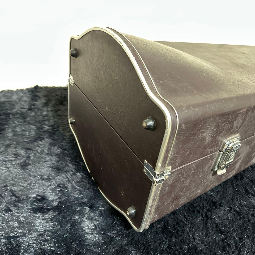 純正 YAMAHA テナートロンボーン ハードケース 管楽器 ブラウン