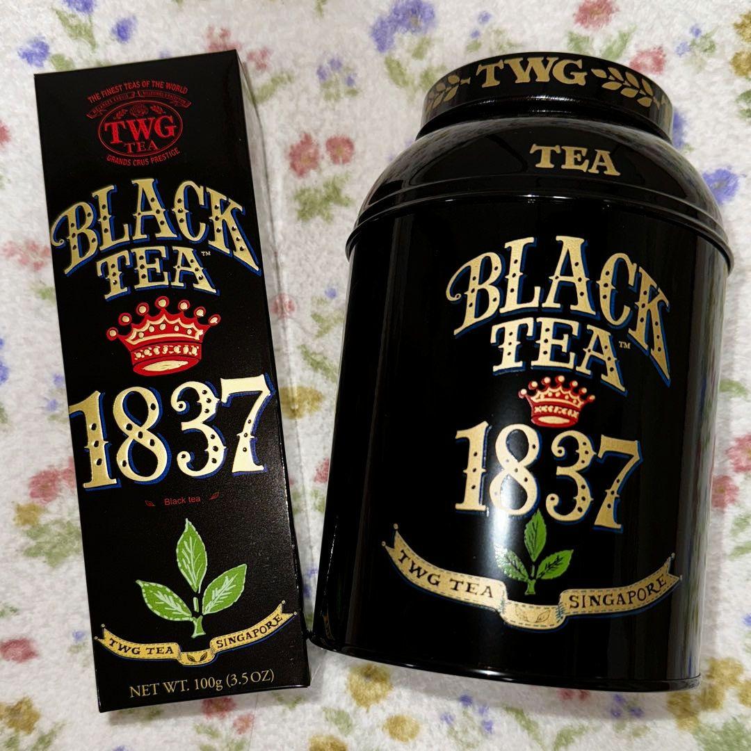 【新品未開封】TWG Tea 1837 ブラックティー & ティーティン（缶）