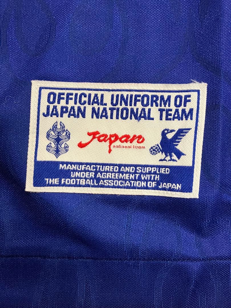 サッカー　日本代表　当時　ユニフォーム　Jリーグ　FIFA ワールドカップ　赤炎