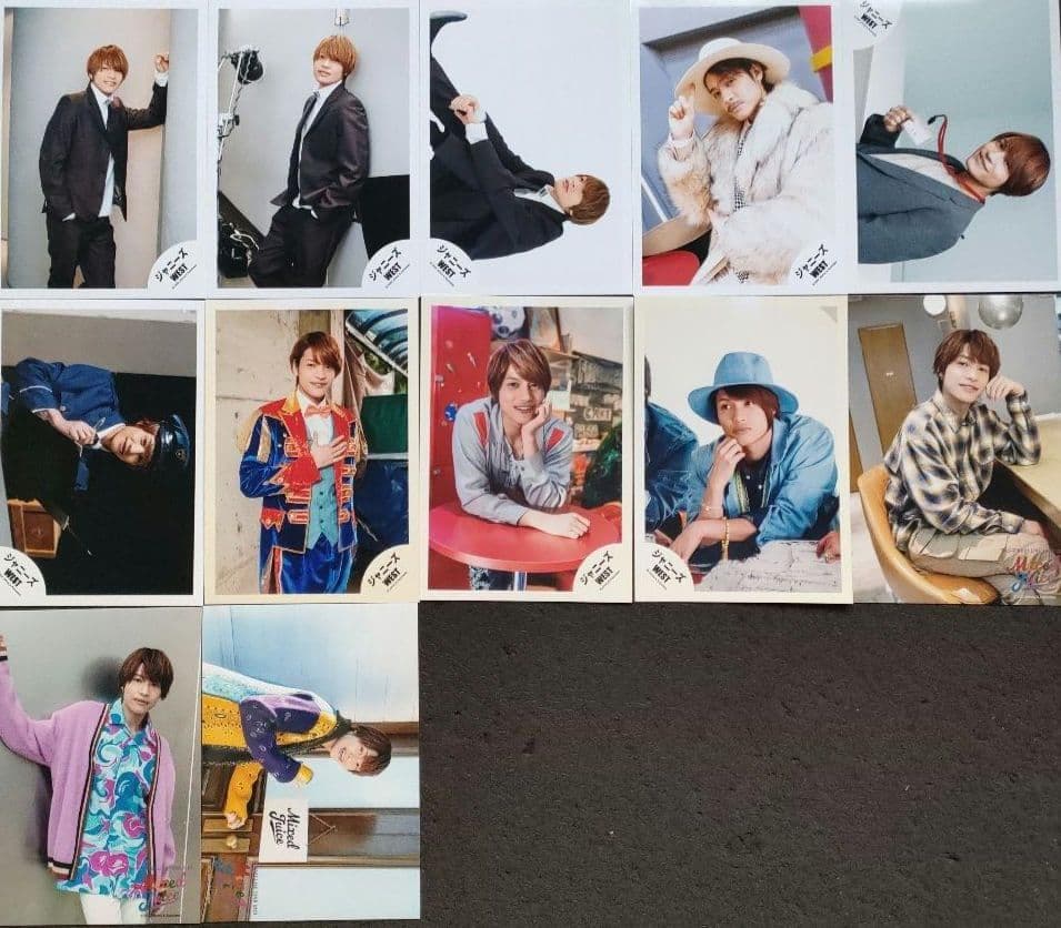 中間淳太 ジャニーズWEST WEST. 公式写真 ① ソロ 個人のみ