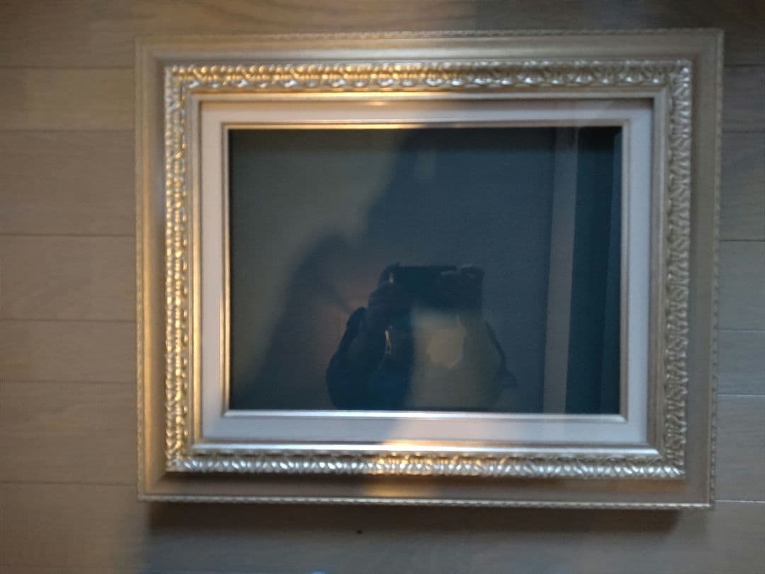 シルバー油彩額縁 S #646 P8