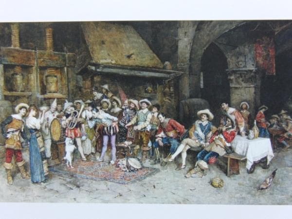 Publio Tommasi、Les Saltimbanques、希少画集より