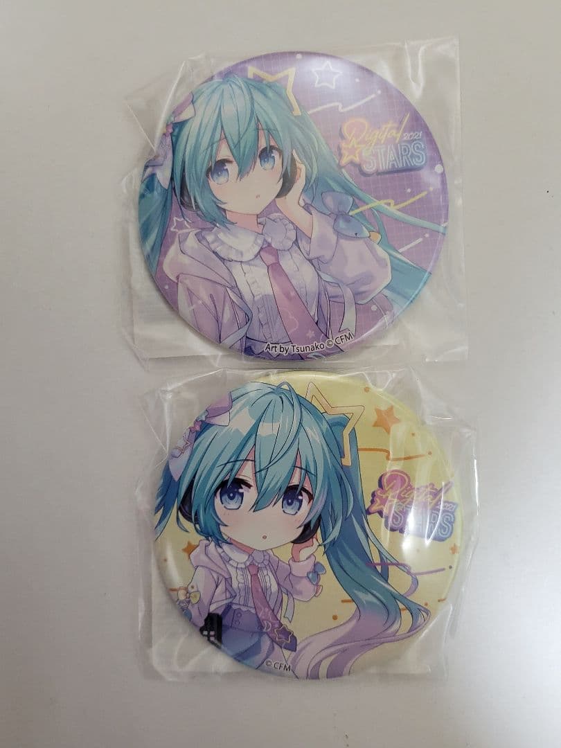 r*u様 初音ミク DIGITAL STARS 2021初音ミク缶バッジセット