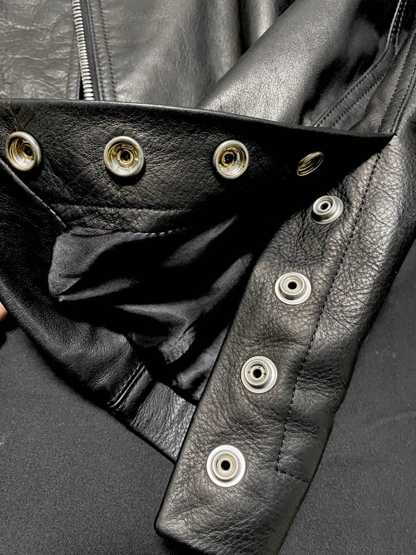 ジャケット・アウター Rick Owens MOLLINO BIKER LEATHERS JACKET