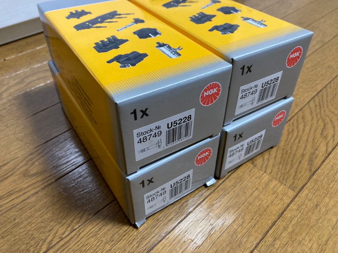 【4本セット】日本特殊陶業(NGK)イグニッションコイルU5228(48749)