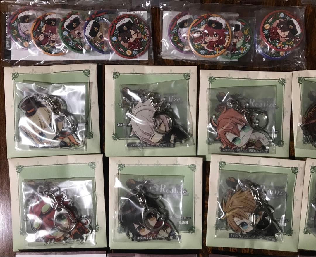 Code:Realize創世の姫君　缶バッジ　アクリルキーホルダー　まとめ