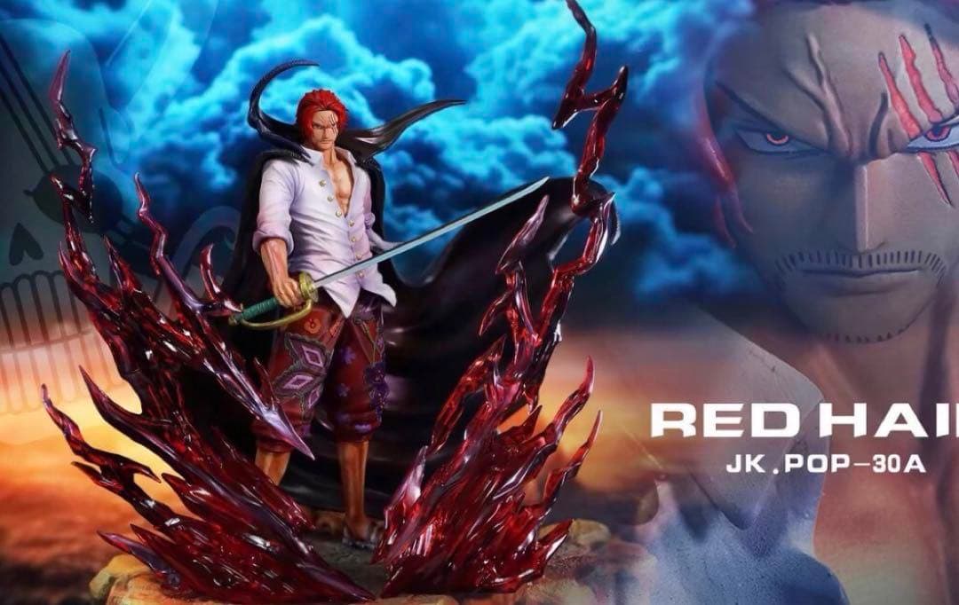 シャンクス　赤髪　POP　ワンピース　フィギュア　ガレージキット