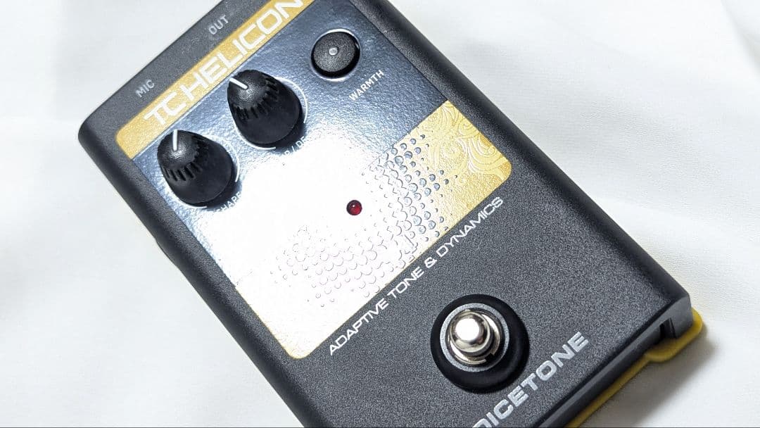 TC Helicon Voicetone T1 ボーカルエフェクター