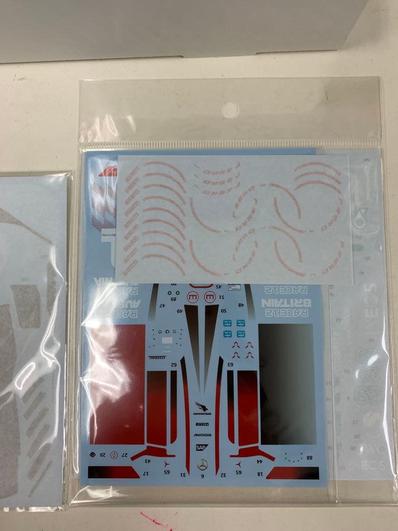 1/20 W15 メルセデス　3Dプリントキット