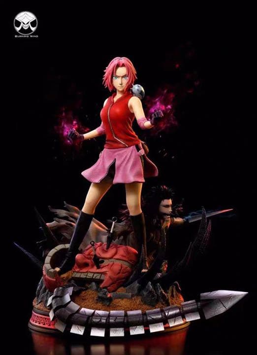 NARUTO ナルト 春野サクラ ガレージキット ガレキ スタチュー ②