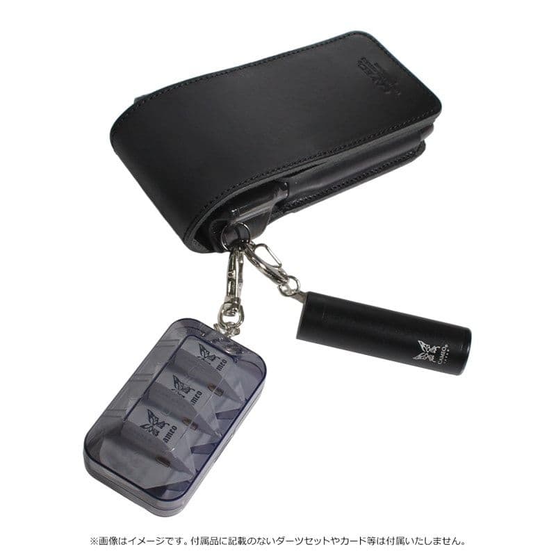 （新品未使用）CAMEO SKINNY LEATHER ダーツケース ブラック