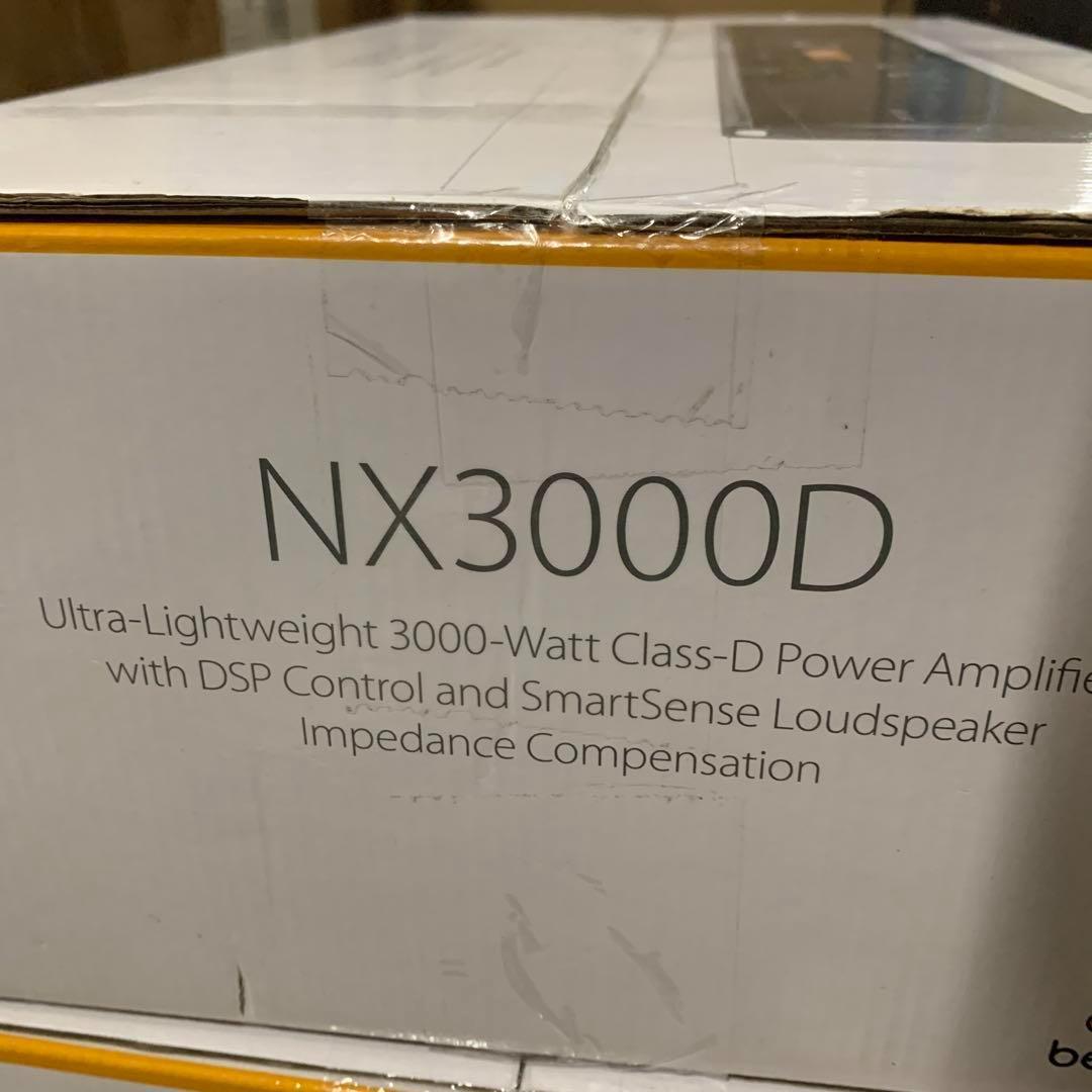 BEHRINGER ベリンガー NX3000D ステレオ パワーアンプ　2台