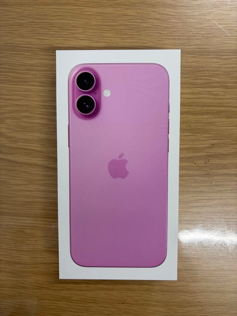 iPhone 16 Plus auデモ機