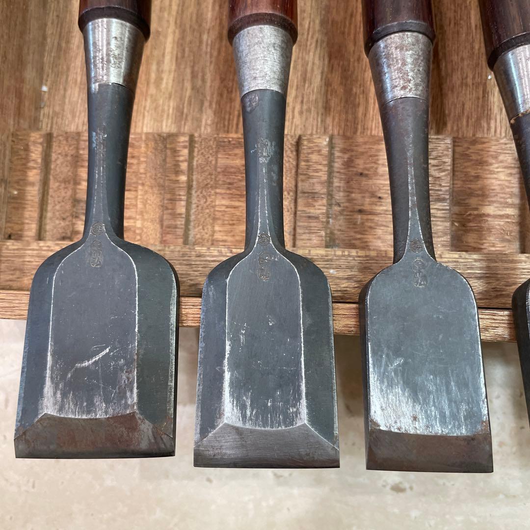 市弘 鑿 10本組+加納鑿1本 おまけ付き