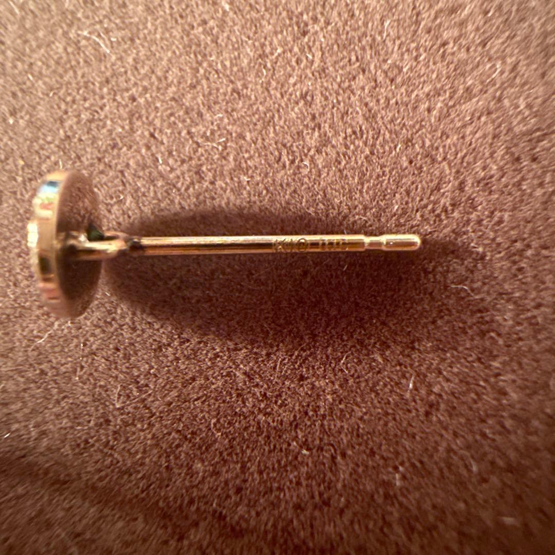 cui-cui K10 ダイヤモンド　ピアス　0.02ct