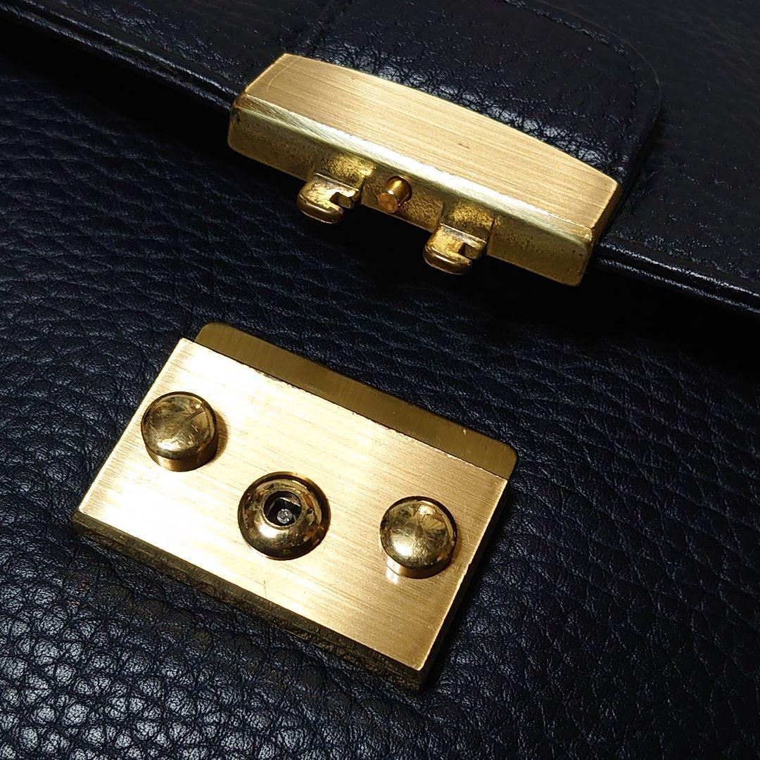 ドゥーニーアンドバーク 本革 シボ加工 ダレスバッグ ビジネスバッグ