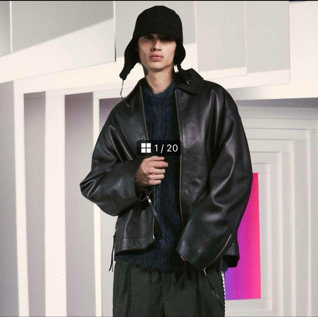 山田涼介着用メゾンスペシャルラムレザージャケット本日限定割引き