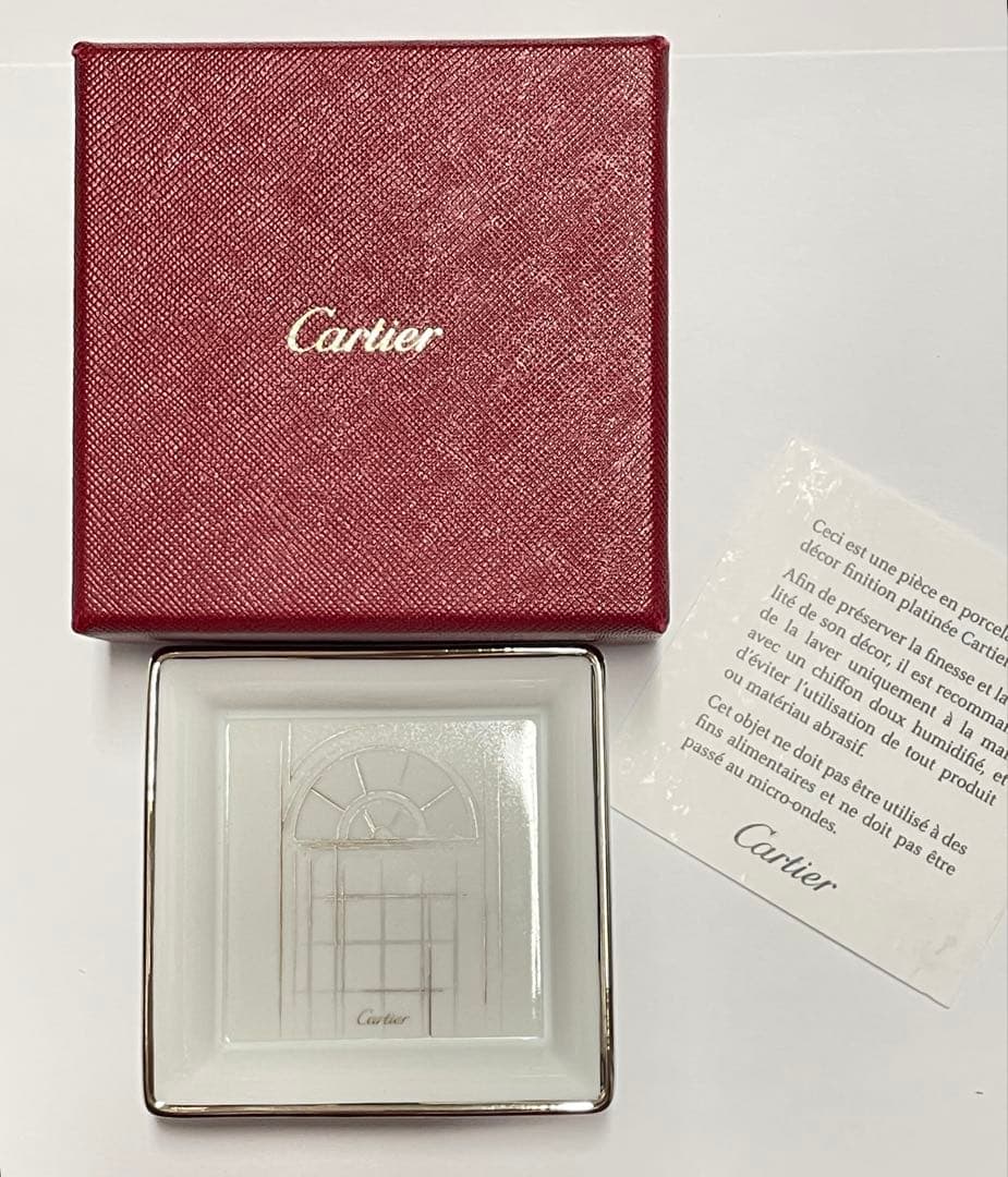 Cartier カルティエ ポーセリン アクセサリー トレー アッシュトレイ❤︎