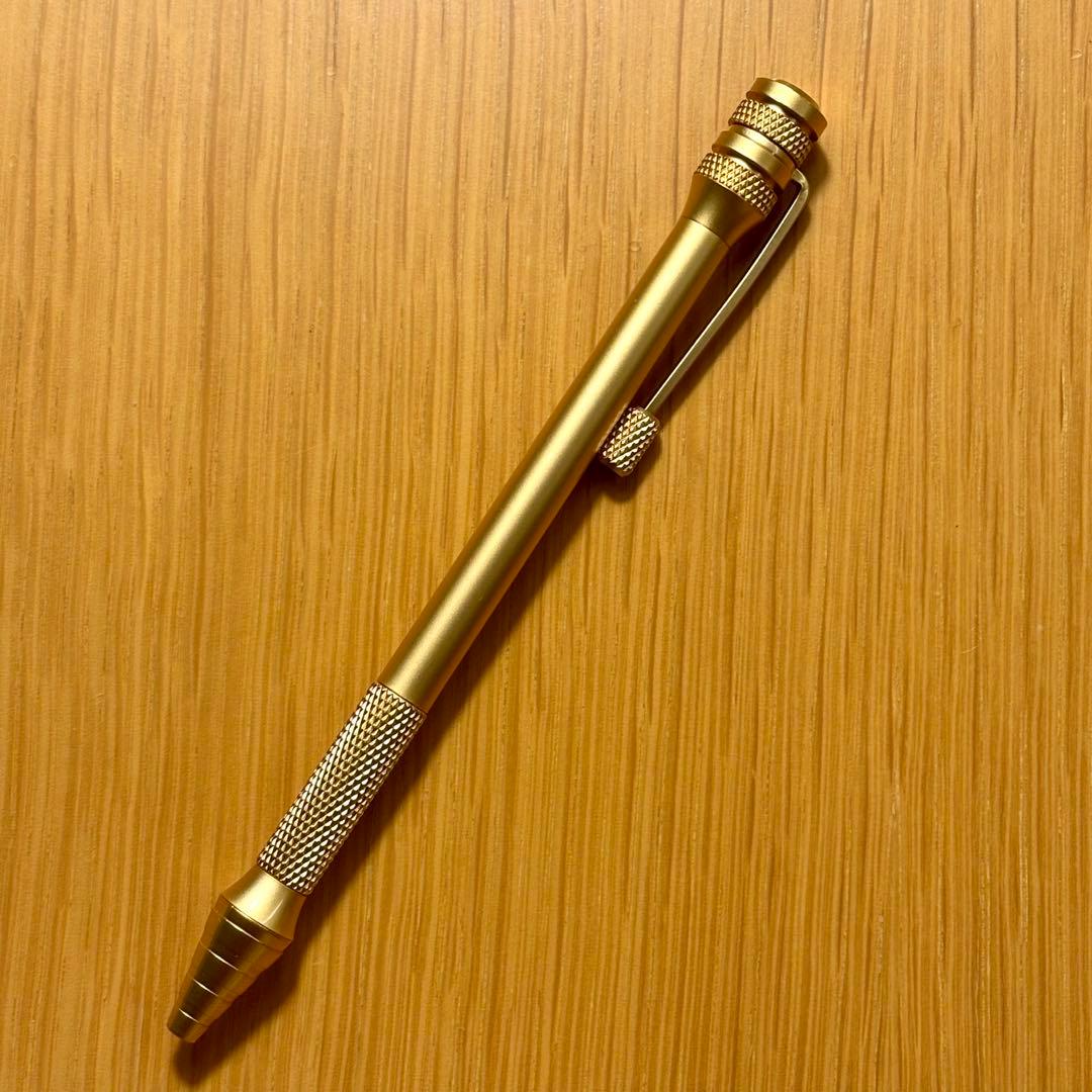 GLOBE-TROTTER グローブトロッター ゴールド　ボールペン 真鍮