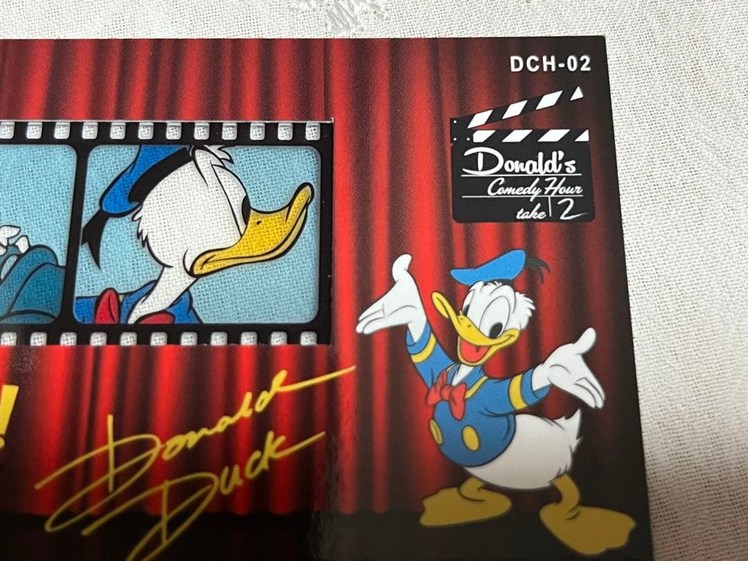 ドナルドダック 90周年プレミアムコレクションカード　エポック社　フィルム