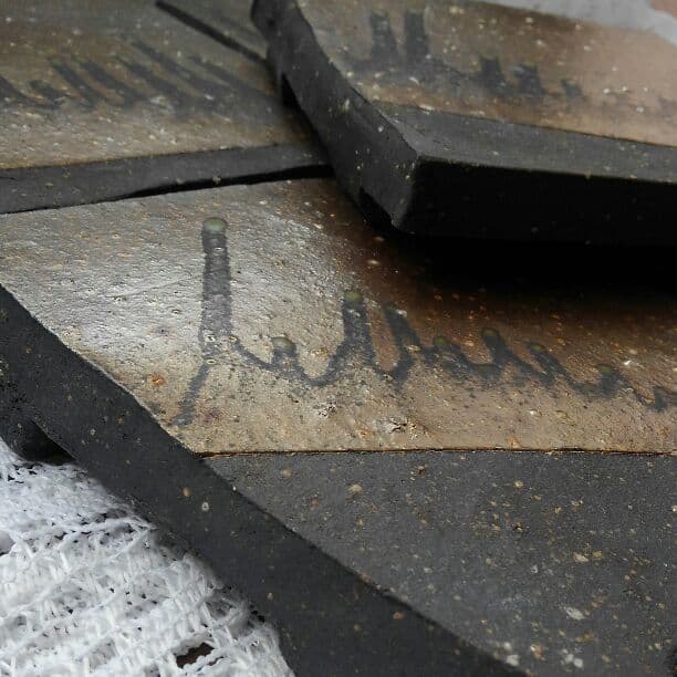 陶芸　角皿　五枚セット