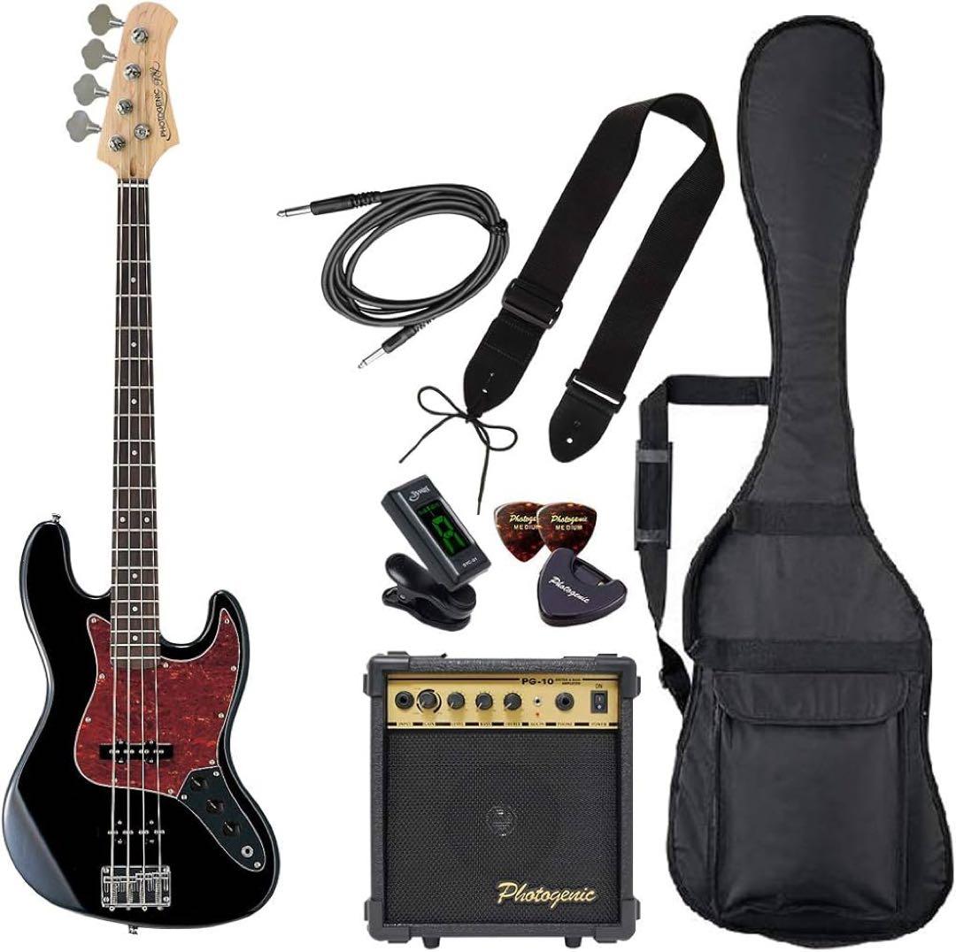 新品JB-240 エレキベース 、付属7点セット付、ジャズべ人気の10色カラー♪