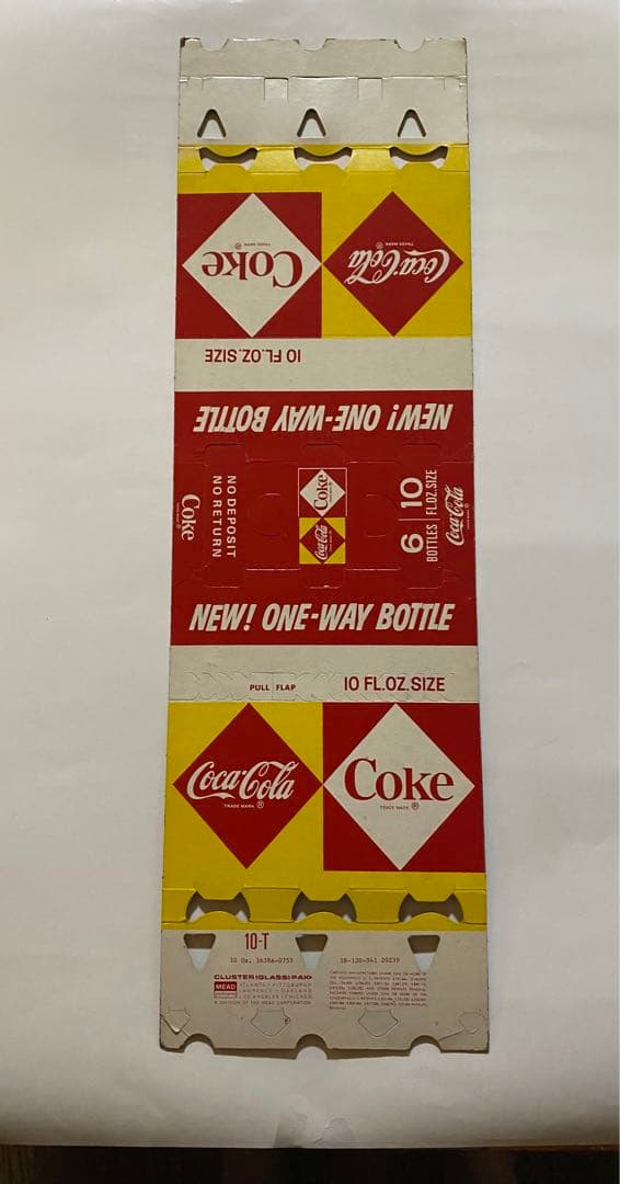 レアな60年代 未使用ボトルパッケージ