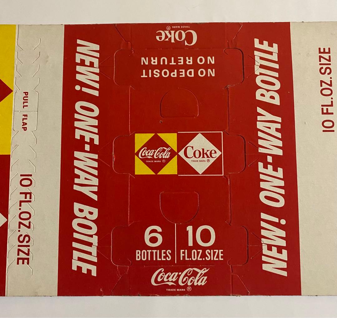 レアな60年代 未使用ボトルパッケージ