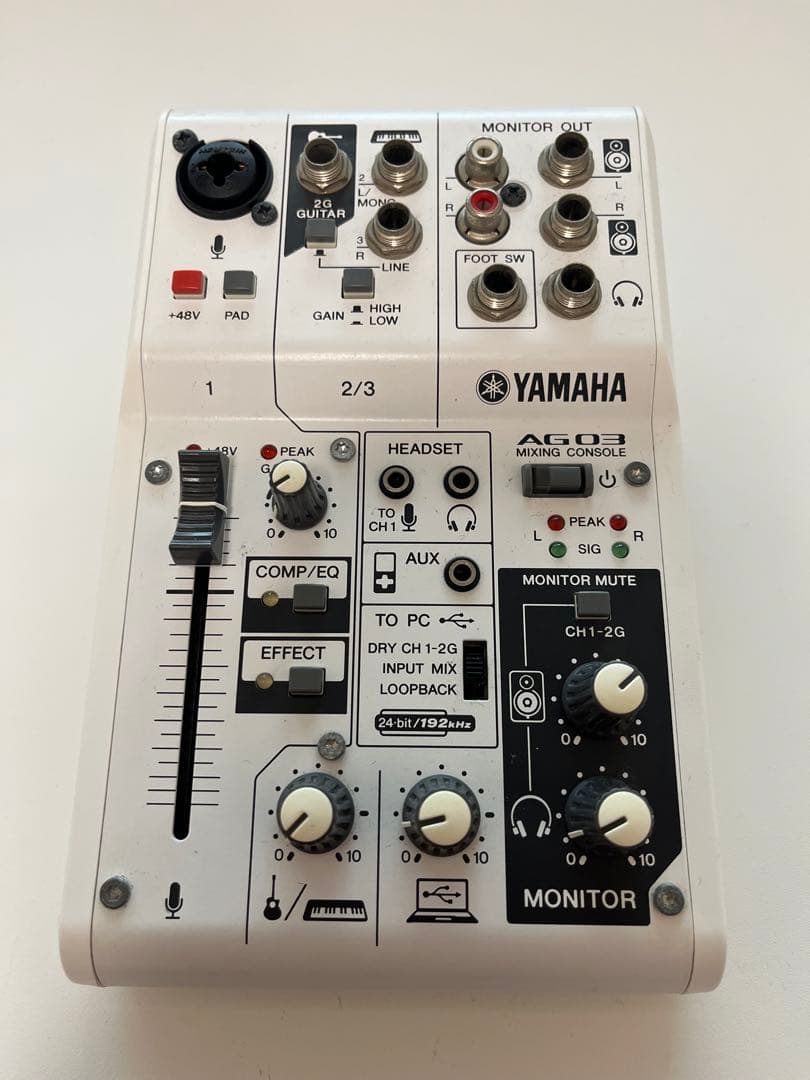 YAMAHA AG03 配信用ミキサー