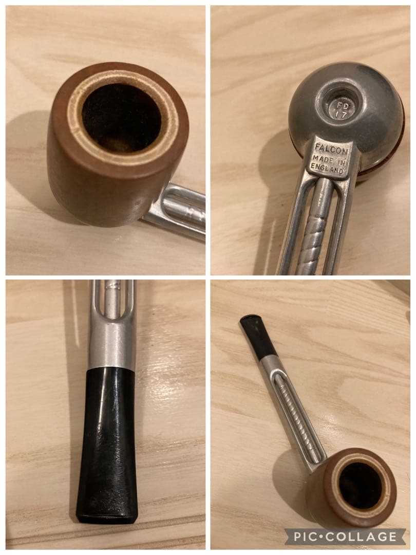 木製パイプスタンドとパイプセット