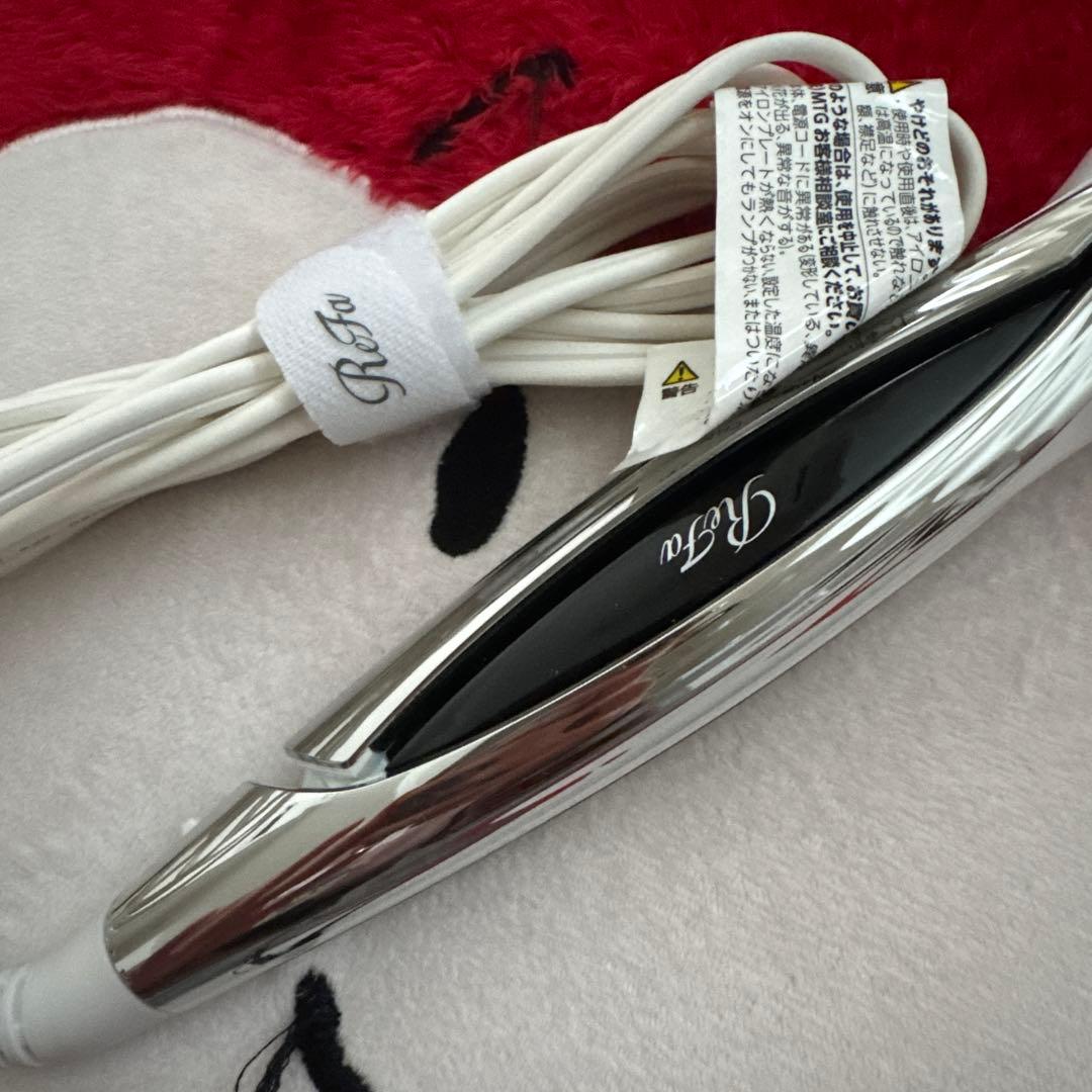 【美品】ReFa ストレートヘアアイロン ホワイト