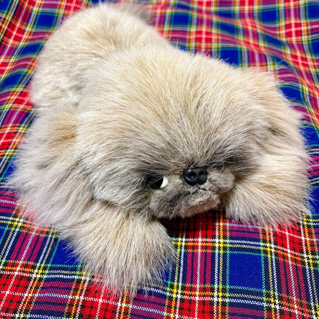 【昭和レトロ】リーベ♦︎ワンちゃんぬいぐるみ♦︎ペキニーズ♦︎狆♦︎レア♦︎日本製♦︎当時物