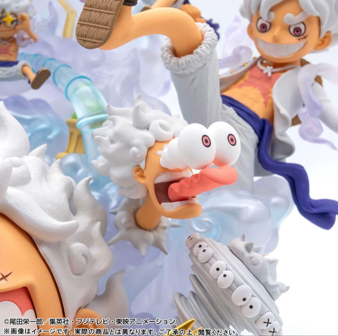 ワールドコレクタブルフィギュア × S.H.Figuarts ルフィギア5セット