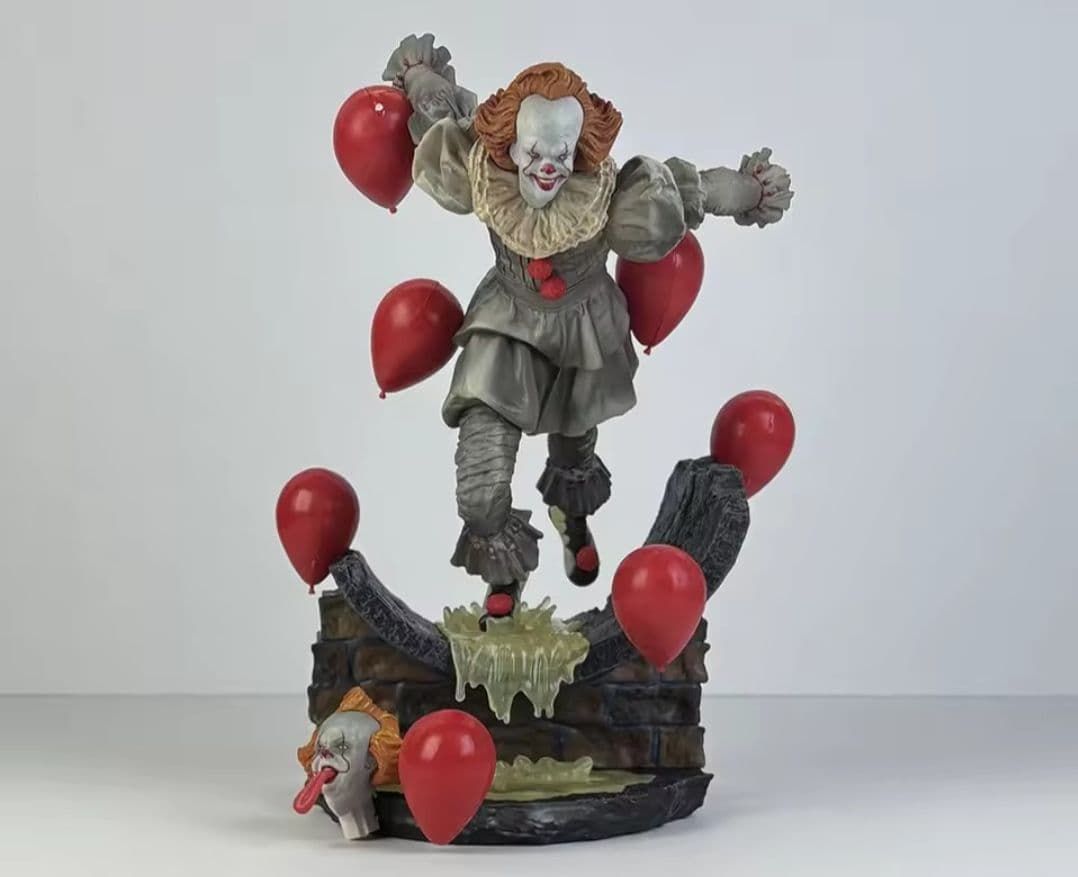 It　ペニーワイズ　フィギュア　エクストラヘッド付き