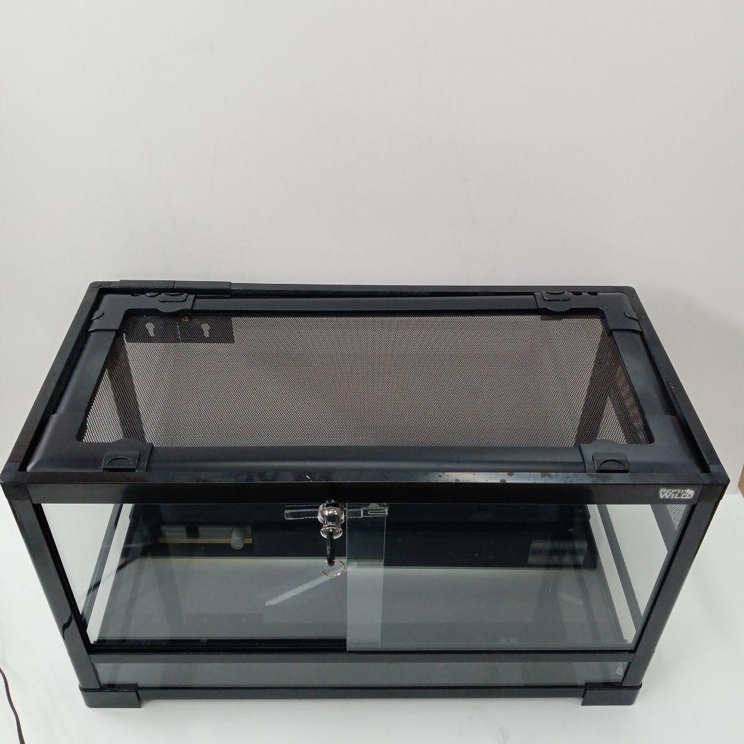 中古爬虫類三晃商会ケージ60ｃｍセット