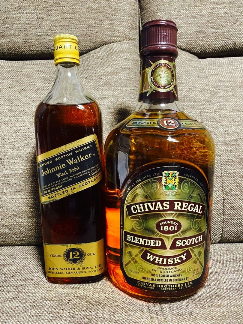 ジョニーウォーカーブラック　シーバスリーガル12年セット