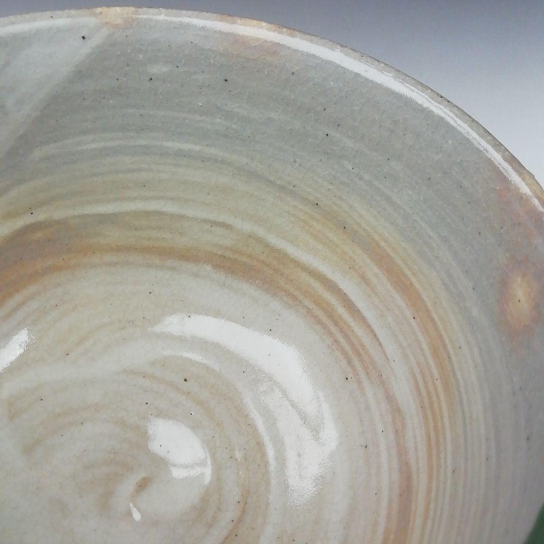 Ｔ３９８　茶碗　『赤土　大根蕪文』『平安　橋本紫雲 造』　共箱　抹茶碗　茶道具