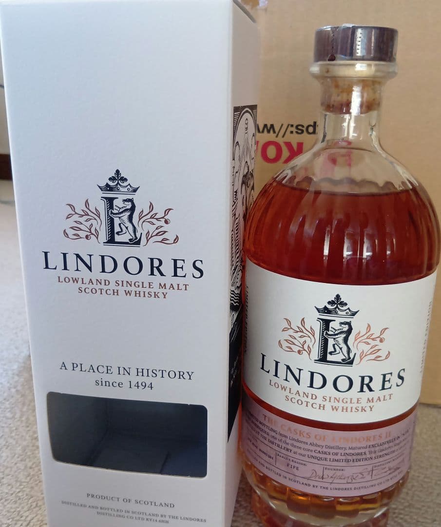 Lindores Lowland シングルモルト スコッチウィスキー