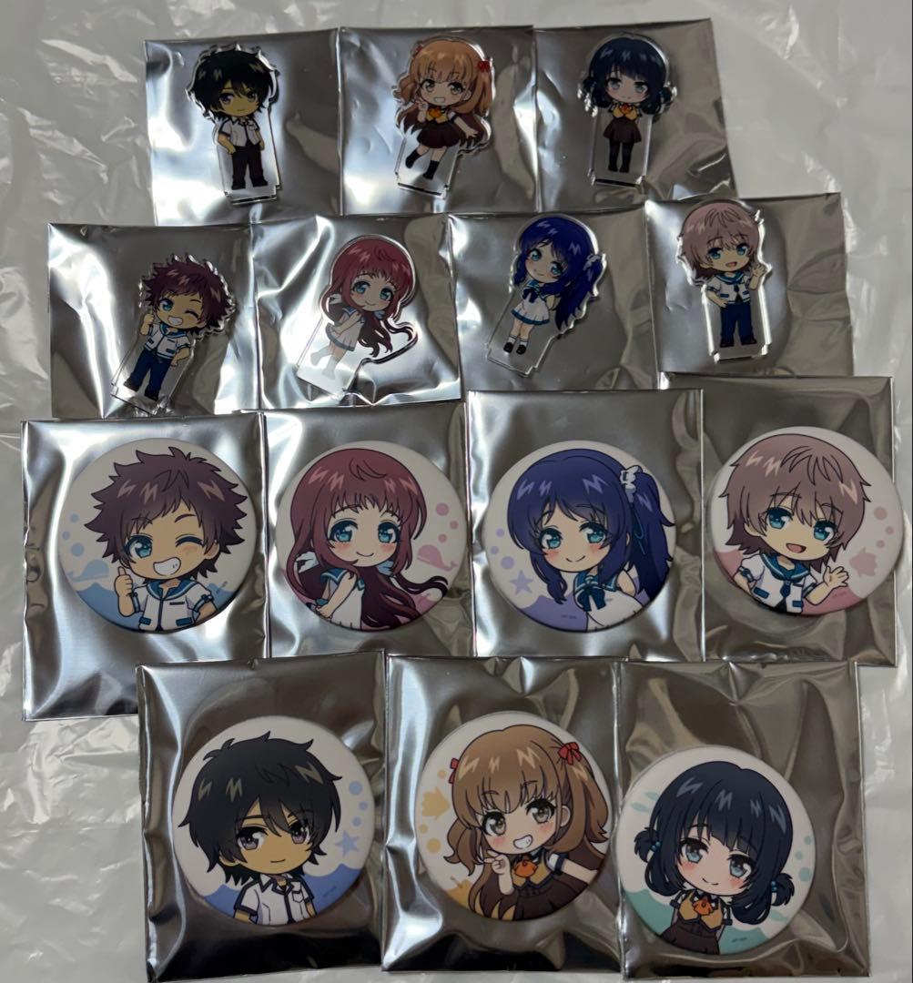 凪のあすから　凪あす　熊野市　缶バッジ　アクスタ　アクリルスタンド　全種セット