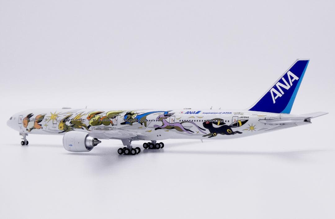 新品777-300ER ANA「イーブイジェットNH」 JA784A 1/400