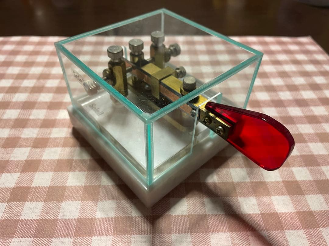 シングルレバーパドル 複式電鍵