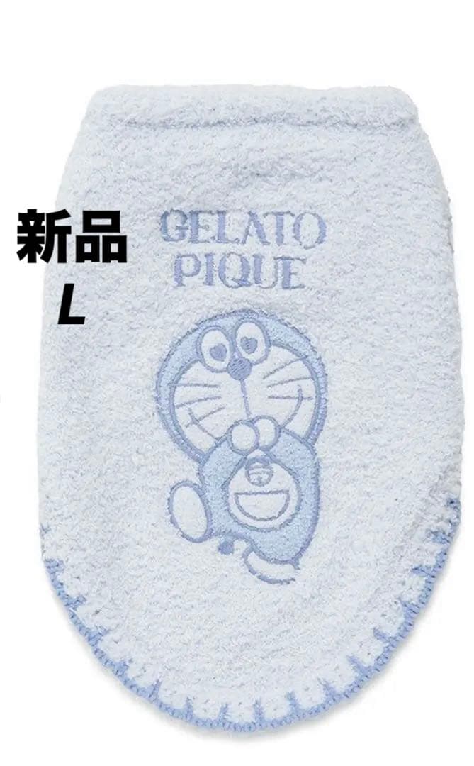 新品✨ジェラートピケ　ジェラピケ　犬服　猫服　ドラえもん　ベビモコプルオーバー