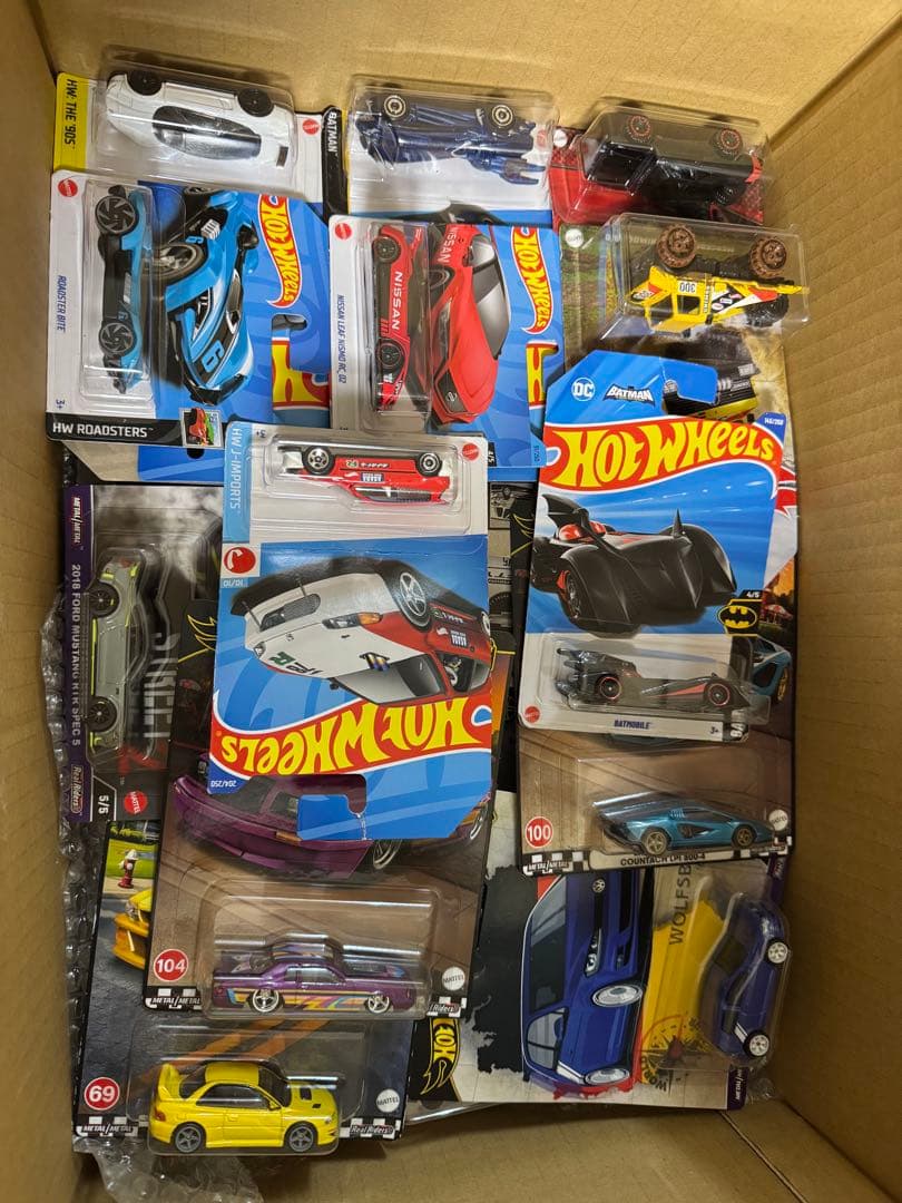 ホットウィール　42台 未開封 まとめ売り　ミニカー　マテル