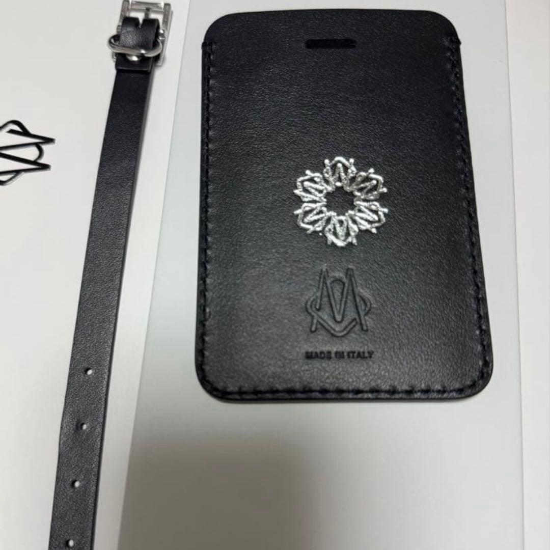 RIMOWA 限定スノーマーク　雪　ブラックレザータグ　ネームタグ