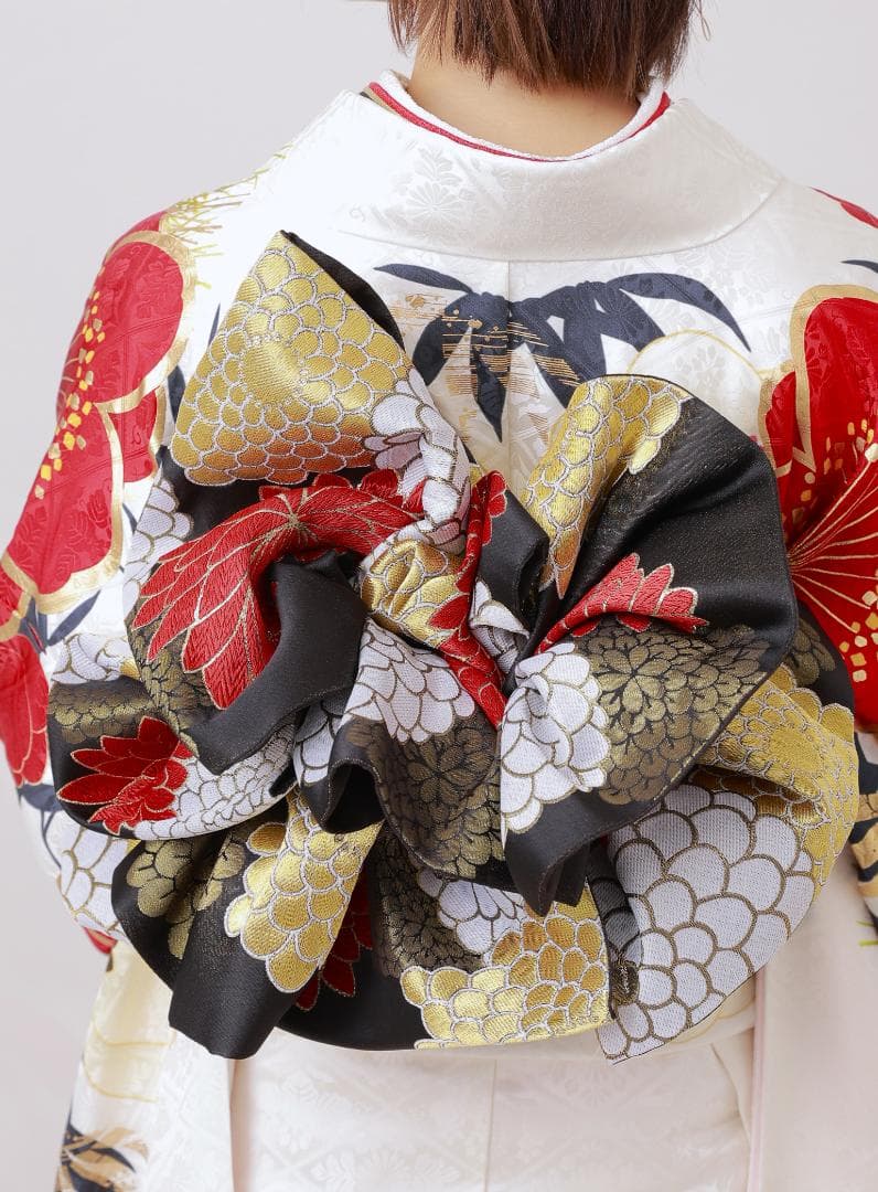 ≪美品≫正絹　振袖単品　【879】【160cm~170cmの方用】