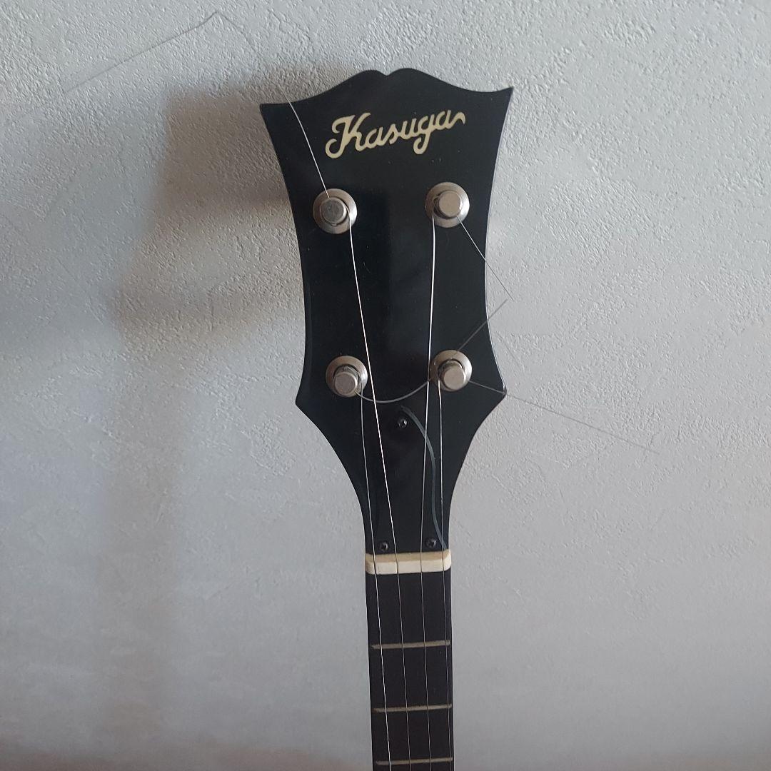 ☆ヴィンテージ美品☆春日楽器 バンジョー 弦楽器 ハードケース付