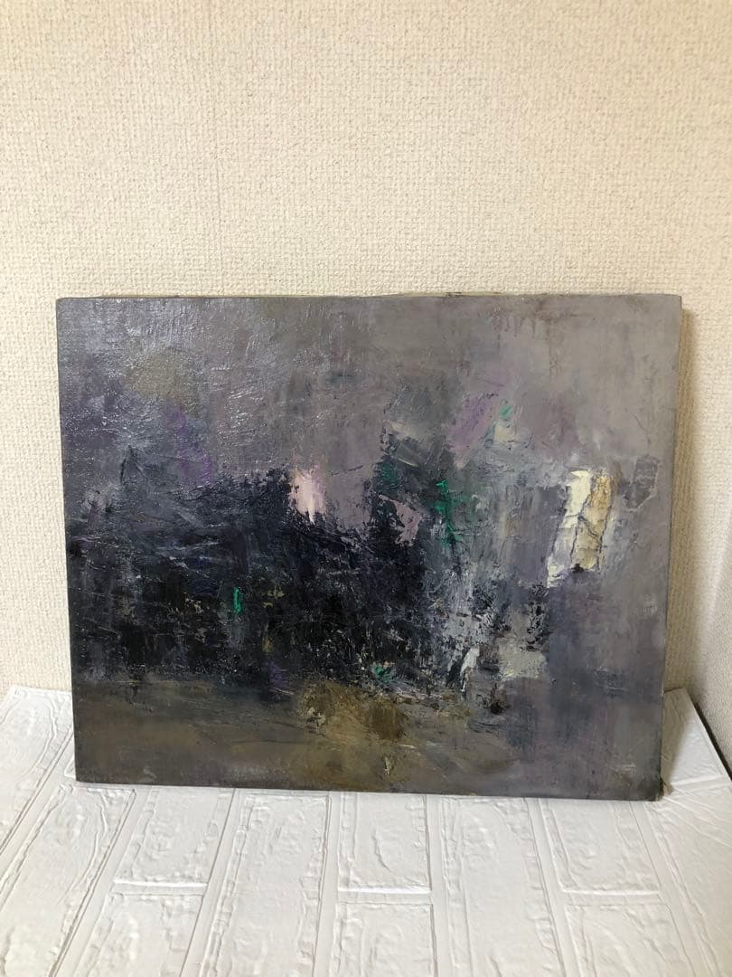 油絵（抽象画）