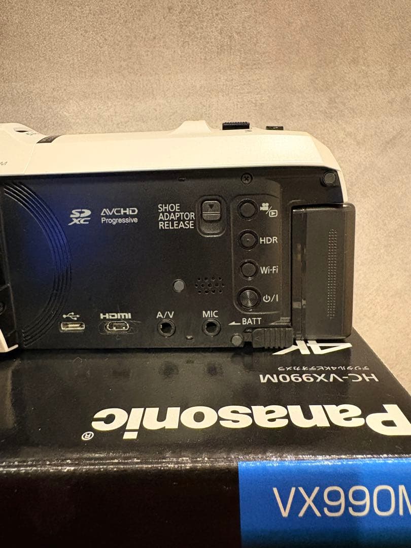 panasonic vx990Ｍ　4Kビデオカメラ 付属品全てあり